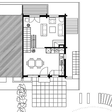 Horská chata Le Refuge